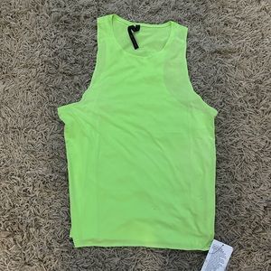 NWT Men’s Lululemon Large Neon Tank Top